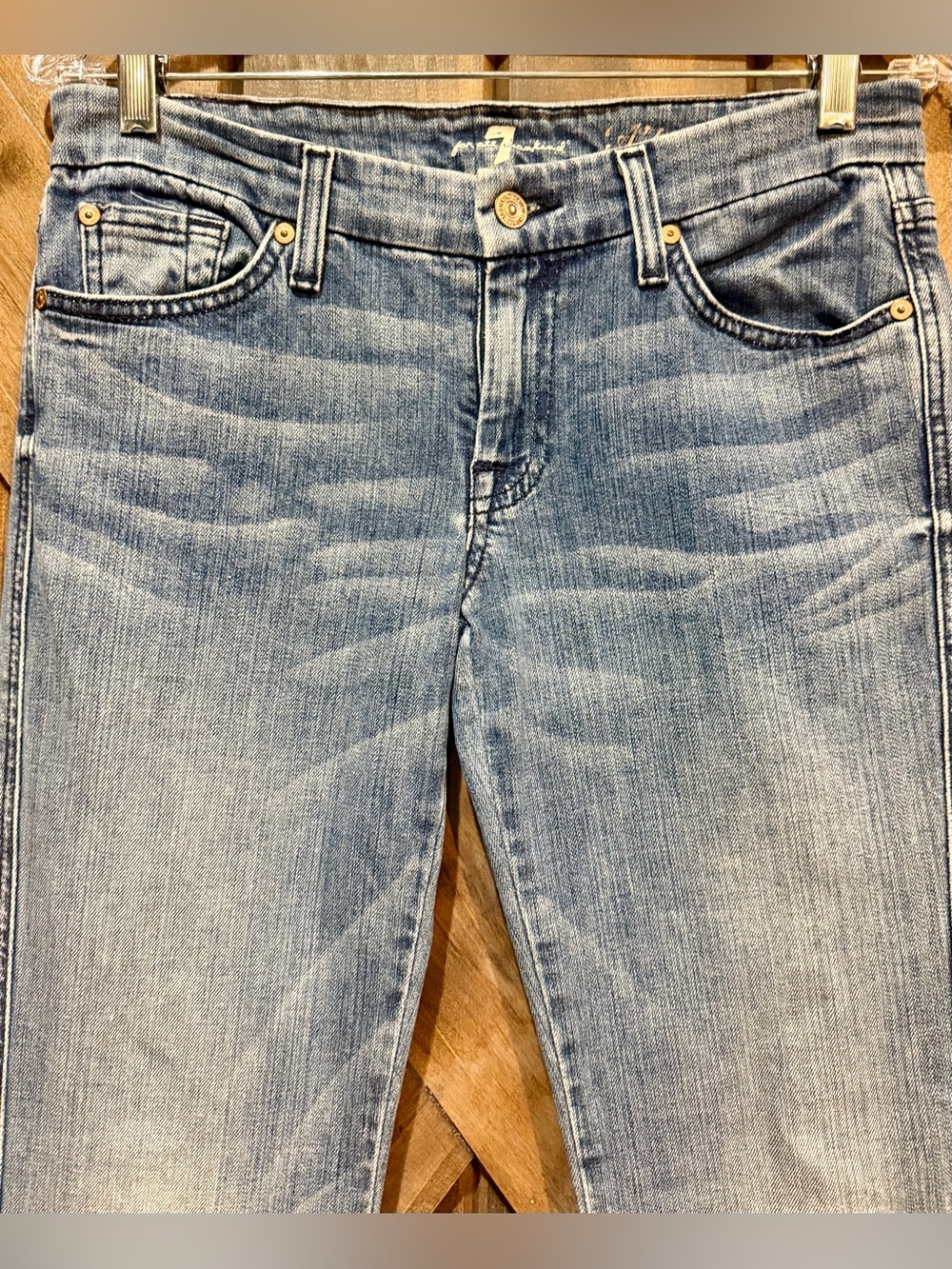 7 For All Mankind “A” Pocket Bootcut Jeans - Picture 4 of 14
